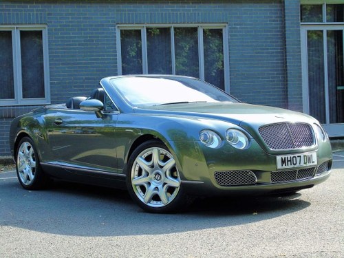 2007 Bentley Continental 6.0 W12 GTC 2dr SOLD