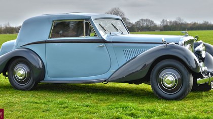 1938 DERBY BENTLEY 4.25 MR OVERDRIVE SERIES COUPE BY DE VILL