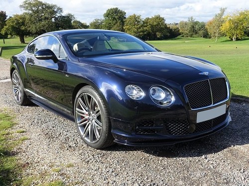 2014 Bentley Cont GT Speed - Blk/Linen - 24,380mls - 1 Owner For Sale