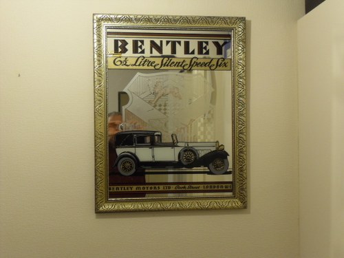 Bentley wall Mirror / Picture For Sale