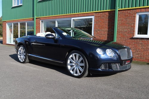 2013 Bentley Continental GTC W12 15,000 Miles FBSH SOLD