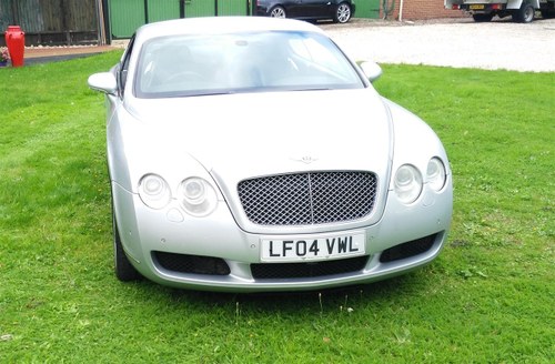2004 BENTLEY CONTINENTAL GT COUPE For Sale by Auction