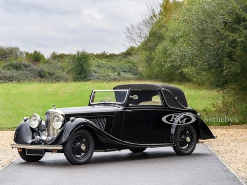 1938 Bentley 4-Litre Sedanca Coup by Gurney Nutting For Sale by Auction
