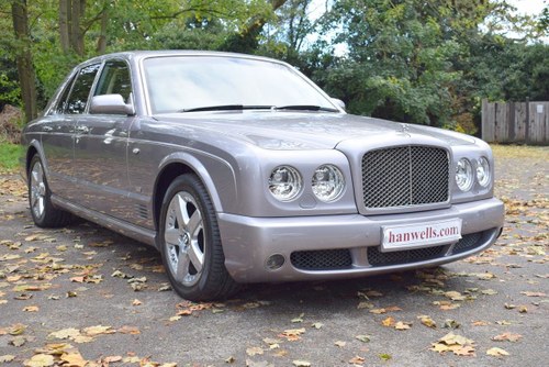 2009/59 Bentley Arnage T Mulliner Level 2 in Silver Tempest For Sale