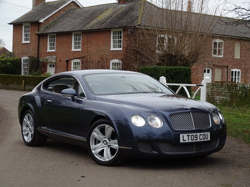 2009 Immaculate Bentley GT Coupe with £9k in options In vendita