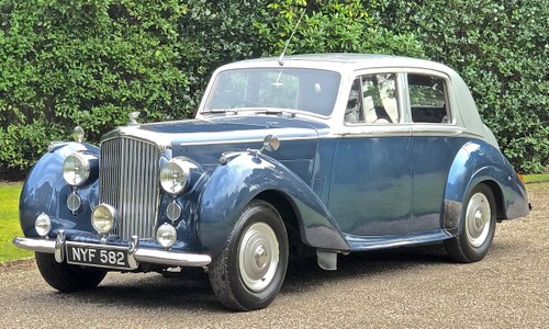 1953 Bentley R Type Sporting Saloon Manual For Sale