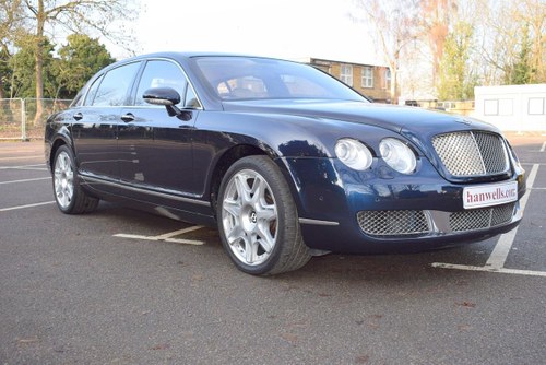 2005/05 Bentley Flying Spur in Sapphire Blue For Sale