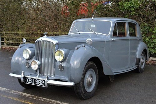 1950 Bentley Mk VI Manual Sports Saloon For Sale by Auction
