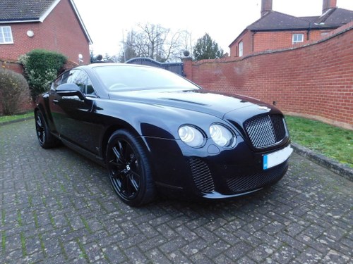 2011 Bentley GT Continental Super Sports W12 Coupe low miles SOLD