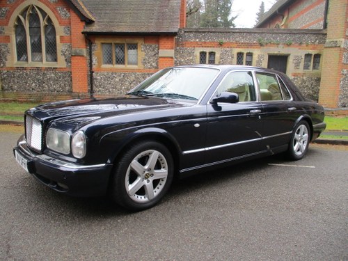BENTLEY ARNAGE RED LABEL 2000 W REG 59,400 MILES ONLY For Sale