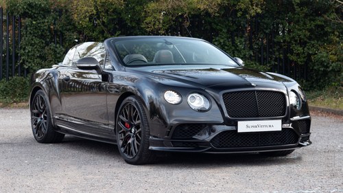2018 Bentley Continental GTC W12 Supersports 710 SOLD