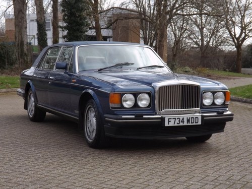 1989 Bentley Mulsanne S For Sale by Auction