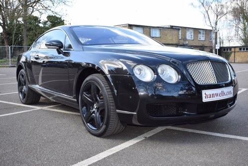 2005/54 Bentley Continental GT in Diamond Black For Sale