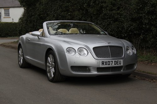 2007 Bentley Continental GTC - 26500 Miles For Sale
