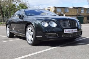 2004 2005 Model/54 Bentley Continental GT in Midnight Emerald For Sale