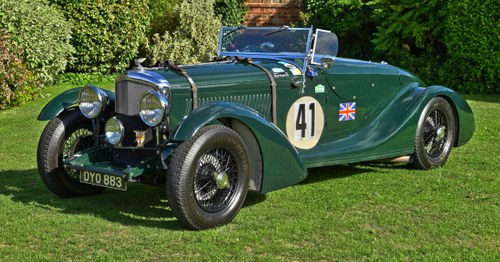 1936 Derby Bentley 4.25 Litre Eddie Hall Race car Recreation VENDUTO
