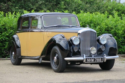 1950 Bentley Mk VI Standard Steel Saloon For Sale by Auction