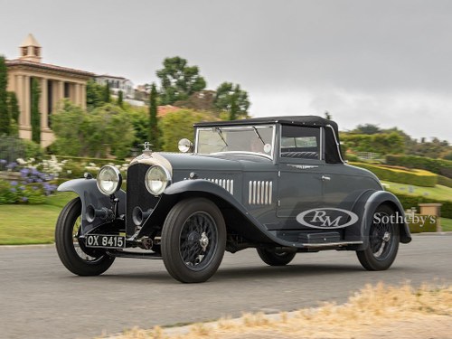 1928 Bentley 4-Litre Drophead Sports Coupe by Salmons & Sons In vendita all'asta