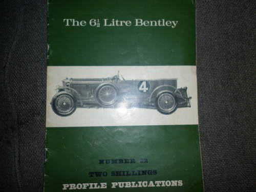 1920 6.5 Litre Bentley In vendita