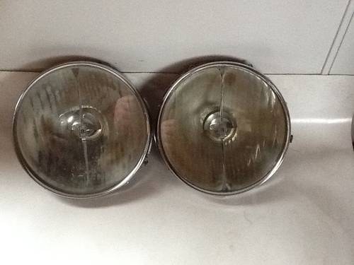 1949 PAIR HEADLAMPS for Mk6 / R Type  BENTLEY For Sale