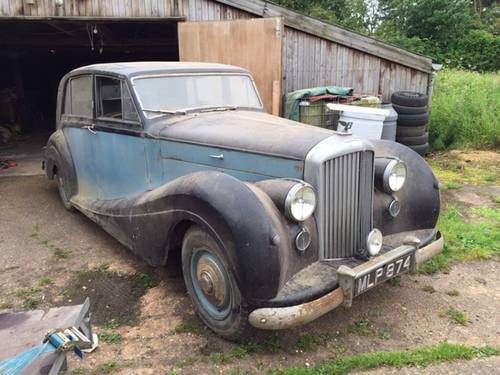 1951 Bentley MK6 by Freestone and Webb SOLD