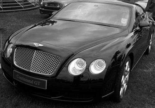 Bentley Continental GT  For Hire