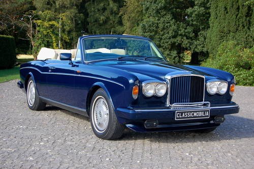 1989 Bentley Continental Convertible  For Sale