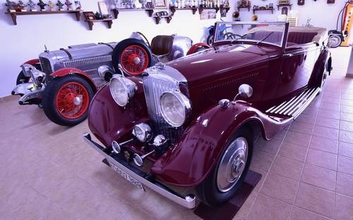 1935 Derby Bentley 3 1/2 Litre 3 position drop head Coupé VERKAUFT