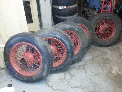 1919 5-18" Knock off Wheels from 3L Bentley For Sale