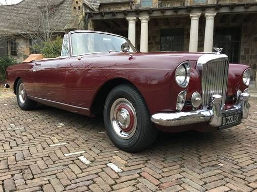1962 Bentley S2 Continental Park Ward Convertible Left-Hand- For Sale