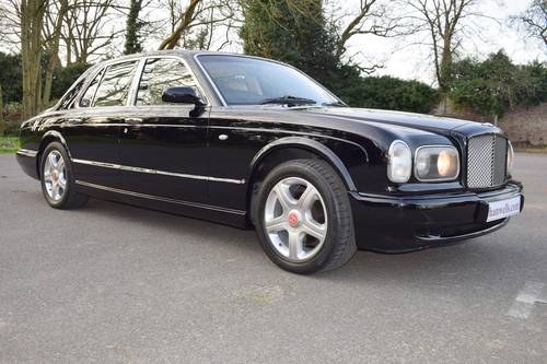 1999 T Bentley Arnage Red Label Look Alike in Masons Black For Sale