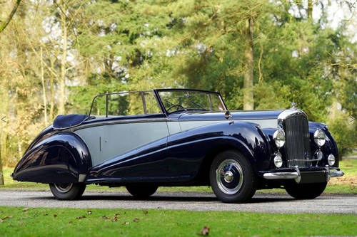 1950 Bentley Mk VI Convertible coachwork by Park Ward: 18 Ma For Sale by Auction