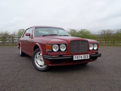 1989 bentley turbo auction on 02/06/17 @ handh For Sale