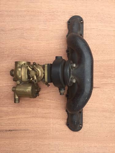 1920 Inlet Manifold with Claudel Hobson Carburettor For Sale