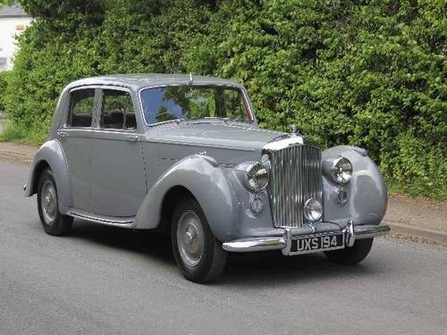 1947 Bentley MKVI Standard Steel Saloon - Exported to AUS new SOLD