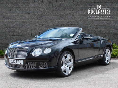 2012 Bentley Continental GTC Convertible RHD In vendita