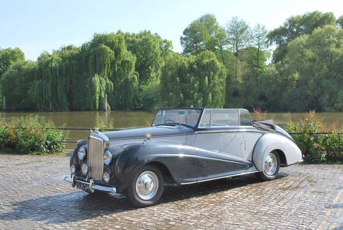1950 Bentley Mk VI Convertible coachwork by Park Ward: 29 Ju For Sale by Auction