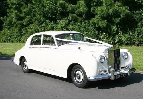1956 Cream Bentley S1 with Rolls Royce Grill For Sale