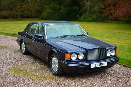 1996 Stunning low mileage late model Bentley Brooklands; only 37k SOLD