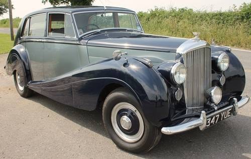 1952 Bentley MK V1 H J Mulliner Saloon VERKOCHT