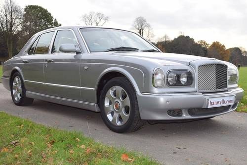 2000 X Bentley Arnage Red Label in Silver Pearl  For Sale