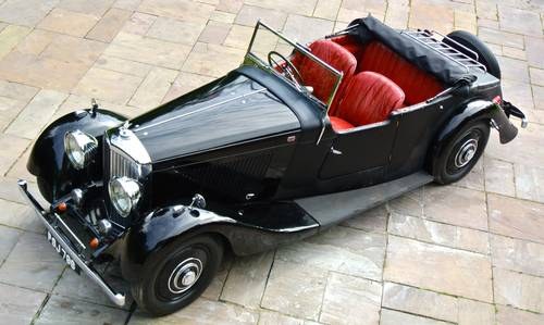 1934 BENTLEY 3 1/2 Litre "Derby"  DHC Convertibe For Sale