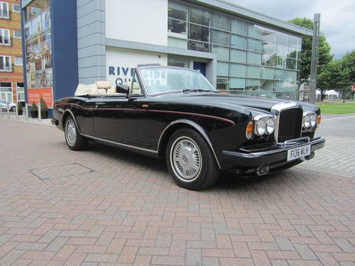 1988 Bentley Continental For Sale