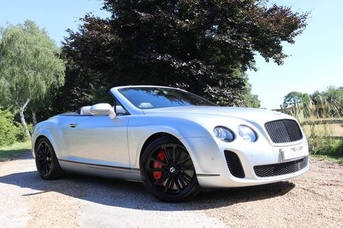 2010 BENTLEY GTC SUPERSPORTS For Sale