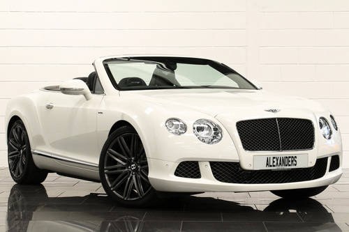 2013 13 13 BENTLEY CONTINENTAL GTC SPEED 6.0 W12 AUTO For Sale