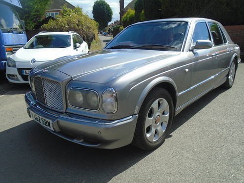 BENTLRY-ARNAGE RED LABEL SEPT 1999 48,000 MILES F.S.H NICE For Sale
