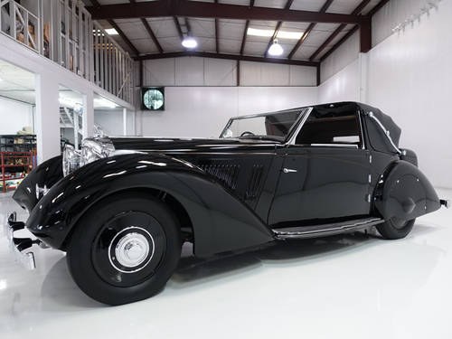 1936 Bentley 3 ½ Litre Sedanca Coupe by Windovers For Sale