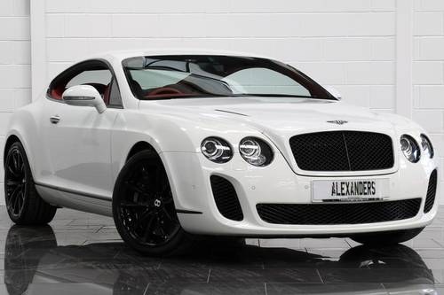 2010 10 10 BENTLEY CONTINENTAL 6.0 W12 SUPERSPORTS AUTO For Sale