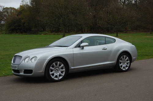 2004 BENTLEY CONTINENTAL 6.0 GT 2DR Automatic For Sale