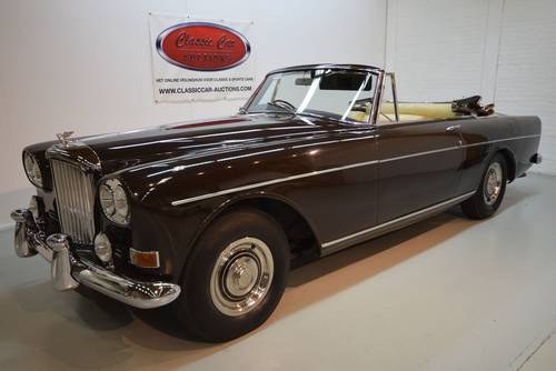 Bentley S3 Convertible Chinese Eye 1964 For Sale by Auction